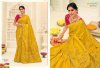 Panghat By Rajguru Jamdani Silk Zari Saree 